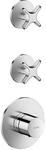 hansgrohe AXOR One Thermostatmodul 48712000 Unterputz, 2 Verbraucher, mit...