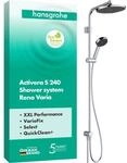 hansgrohe Activera S Duschsystem 240 28074000 1 Strahlart wassersparend Reno Varia,