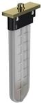 hansgrohe sBox Wannenrandset 28010990 polished gold optic, eckig, f&uuml;r Wannen-...