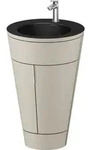 Duravit Starck 1,c-bonded Set S19514O70600000 Griff Edelstahl, Keramik Schwarz...