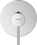 Duravit Circle Unterputz-Brausearmatur CE4210007010 Rosette rund, chrom