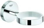 Grohe Bau Cosmopolitan Halter 40585001 chrom, f&uuml;r Glas, Seifenspender, Seifenschale