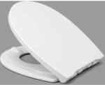 Haro Comino WC-Sitz 537407 wei&szlig;, Scharniere Edelstahl, Klappd&uuml;bel, Schlitzscheibe