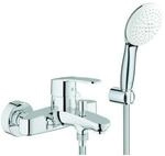 Grohe Eurostyle Cosmopolitan Wannenarmatur 25275002 25275_2 mit Wandhalterset,...