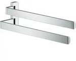 hansgrohe Axor Handtuchhalter 42821800 409mm, 2-armig, schwenkbar,...