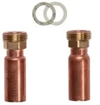 Vaillant Anschlussstutzen 0010039178 G1 (AG) auf Kupferrohr 28 mm 2 Stk.