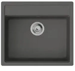 hansgrohe Einbausp&uuml;le 43359290 550x490mm, steingrau