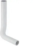 Geberit Sp&uuml;lbogen 118121111 4 cm nach links abgekr&ouml;pft, 90Grad, d= 50mm, 28x21cm,