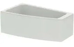 Ideal Standard i.life Raumspar-Badewanne T476801 160 x 90 x 58,5 cm, links,...
