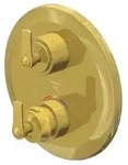 Steinberg Serie 350 Brausethermostat 35041333BG Unterputz, 2-Wege Umsteller, brushed