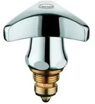Grohe Oberteil 3/8", rot, chrom, Trecorn Griff