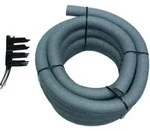 Vaillant Abgasleitung &Oslash; 80 PP 303514 Set 5, 15 m flexibles Rohr, 7 Abstandhalter