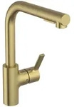 Ideal Standard Gusto K&uuml;chenarmatur BD420A2 brushed gold, mit Rohrauslauf und