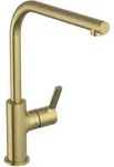 Ideal Standard Gusto K&uuml;chenarmatur BD418A2 brushed gold, mit Rohrauslauf