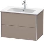 Duravit XSquare Waschtisch-Unterschrank XS417204343 81x56x47,8cm, 2 Schubk&auml;sten,