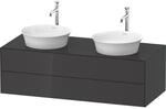 Duravit White Tulip Waschtisch-Unterschrank WT4988BH1H1 130 x 55 cm, Graphit