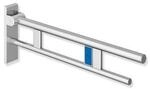 Hewi System 900 St&uuml;tzklappgriff 900.50.175XA Ausladung 700 mm, Edelstahl matt
