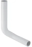 Geberit Sp&uuml;lbogen 118111111 4 cm nach rechts abgekr&ouml;pft, 90Grad, d= 50mm, 28x21cm,