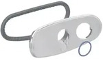 Geberit Blende 250094211 mit Dichtungssatz glanz-verchromt, zu AquaClean 8000plus
