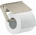 hansgrohe Axor Papierrollenhalter 42836820 mit Deckel, Metall, brushed nickel