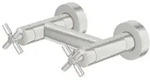 Steinberg Serie 250 Brause-Zweigriffarmatur 2501200BN Aufputz, f&uuml;r Dusche, Brushed