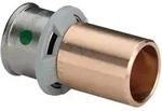 Viega Sanfix-P Einsteckst&uuml;ck 566685 32 x 28 mm, mit SC-Contur, Einsteckende, Rotguss