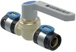 Geberit FlowFit Kugelhahn 619851001 &Oslash; 20 mm, 11,5 cm, mit Bet&auml;tigungshebel