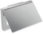 Hewi System 900 Q WC-Papierhalter 900Q21.00140 chrom, aus Edelstahl, mit Deckel