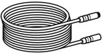 Geberit Spannungsversorgungskabel 12 V 244094001 f&uuml;r DuoFresh Modul