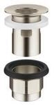 Dornbracht Siebventil, platin matt 1010597006 11/4", f&uuml;r Waschtisch mit &Uuml;berlauf