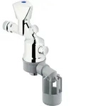 Schl&ouml;sser Auslaufventil 0082601550001 DN 15, 1/2", matt verchromt, mit Systemtrenner