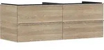 hansgrohe Xelu Q Waschtischunterschrank 54088000 1360x485x550mm, 4 Schubk&auml;sten,