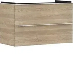 hansgrohe Xelu Q Waschtischunterschrank 54033700 980x605x475mm, 2 Schubladen, Eiche