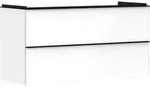 hansgrohe Xelu Q Waschtischunterschrank 54035670 1180x605x475mm, 2 Schubladen, wei&szlig;