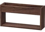 Duravit Ketho Wandregal KT253702121 50x13,5x24cm, nussbaum dunkel