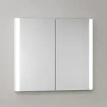 KEUCO Somaris Spiegelschrank mit Beleuchtung 14512512100 80 x 71 x 11,5 cm,...