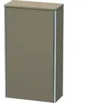 Duravit XSquare Halbhochschrank XS1303R7575 50x88x23,6cm, T&uuml;r rechts, Leinen