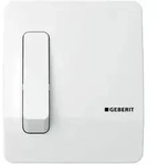 Geberit Handausl&ouml;sung, pneumatisch 115558111 f&uuml;r Urinal Abdeckpl. wei&szlig; alpin