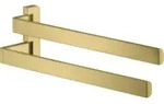 hansgrohe Axor Handtuchhalter 42821950 409mm, 2-armig, schwenkbar, brushed brass