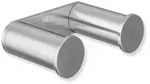 Hewi System 162 Doppelhaken 162.90.030XA 58mm breit, 18mm hoch, 37mm tief,...