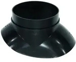 Vaillant Adapter 009058 Schr&auml;gdach 20-50&deg;, f&uuml;r Kl&ouml;ber-Pfanne, schwarz