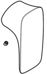 hansgrohe Griff PuraVida WUP/DUP Mischer 95273400 weiss/chrom