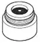 Dornbracht Luftsprudler M18 x 1 1,5 90230106802-33 schwarz matt