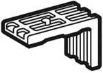Geberit Fixierschieber aus Kunststoff 889711001