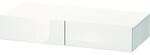 Duravit DuraStyle Schubkastenablage DS827002118 100 x 44 cm, 2 Schubk&auml;sten, nussbaum