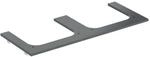 Geberit One Waschtisch-Platte 505165002 120x2x47cm, Ausschnitt zweifach, Steinzeug,