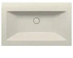 Bette Loft Einbau-Waschtisch A230-001PW 80x49,5x10cm, PW, pergamon