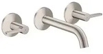 hansgrohe AXOR One 3-Loch Waschtischarmatur 48150800 Unterputz, Ausladung 160mm,