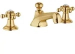 Dornbracht Madison Waschtisch-Dreiloch-Armatur 20700360-28 mit Ablaufgarnitur,