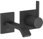 Dornbracht IMO Waschtisch-Wandarmatur 36860671-33 ohne Ablaufgarnitur, Schwarz...